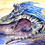 Thumbnail: Blue Skink Drake Print