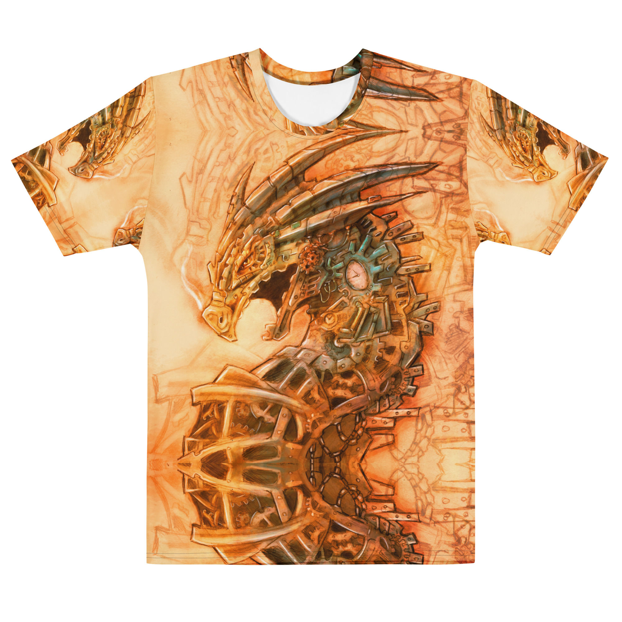 Clockwork Dragon Full Print t-shirt