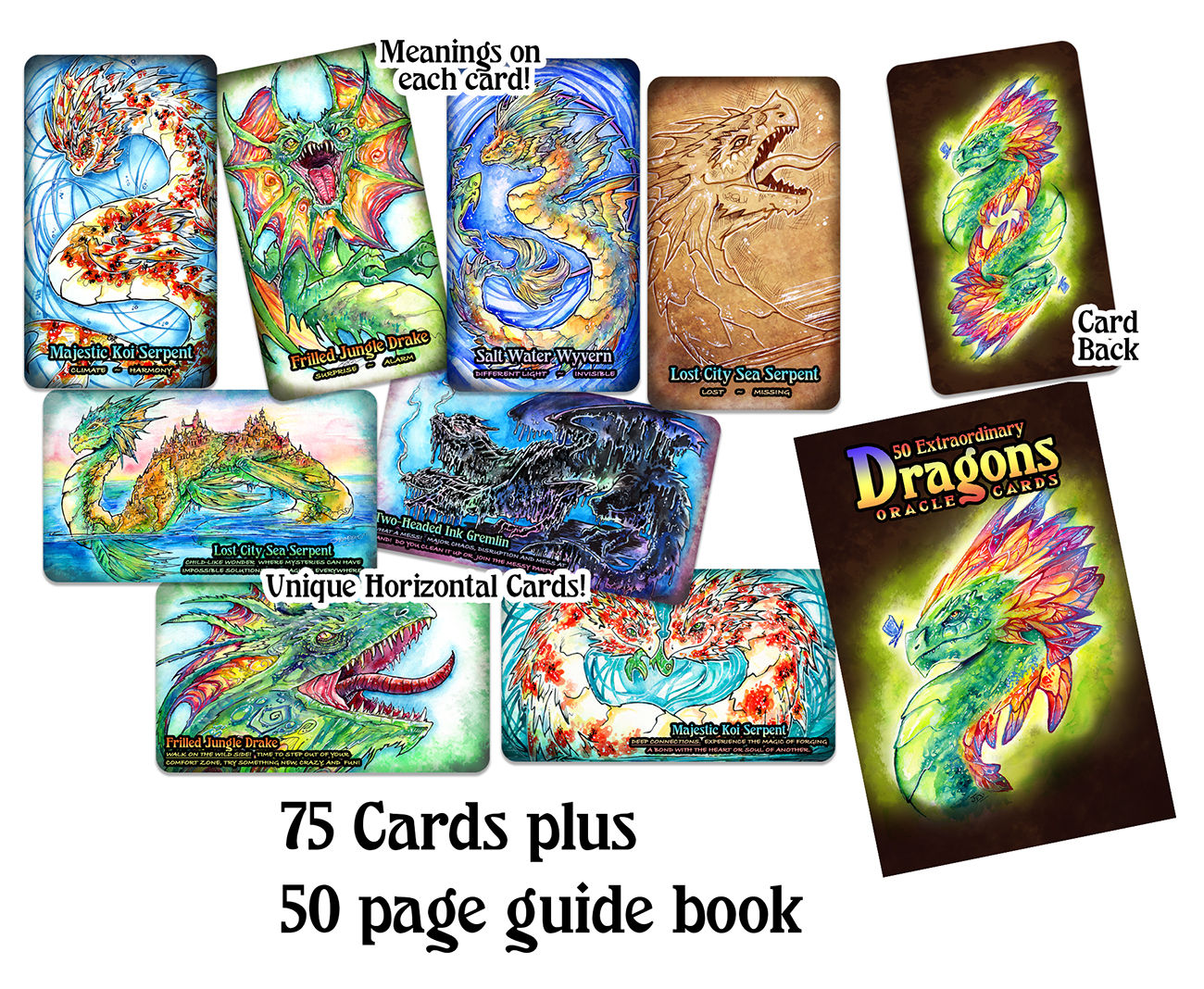 50 Extraordinary Dragons Oracle Set