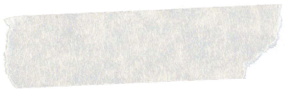 Strip of clear tape