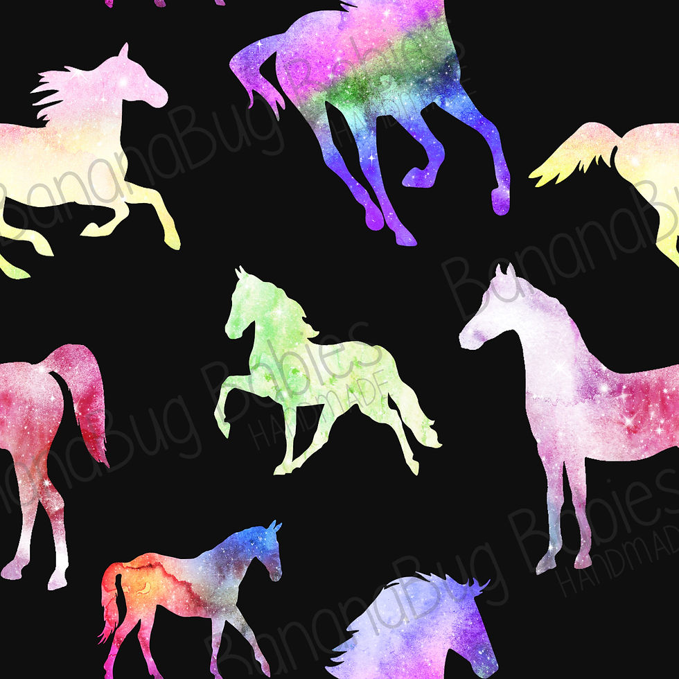 Horse Tie Dye