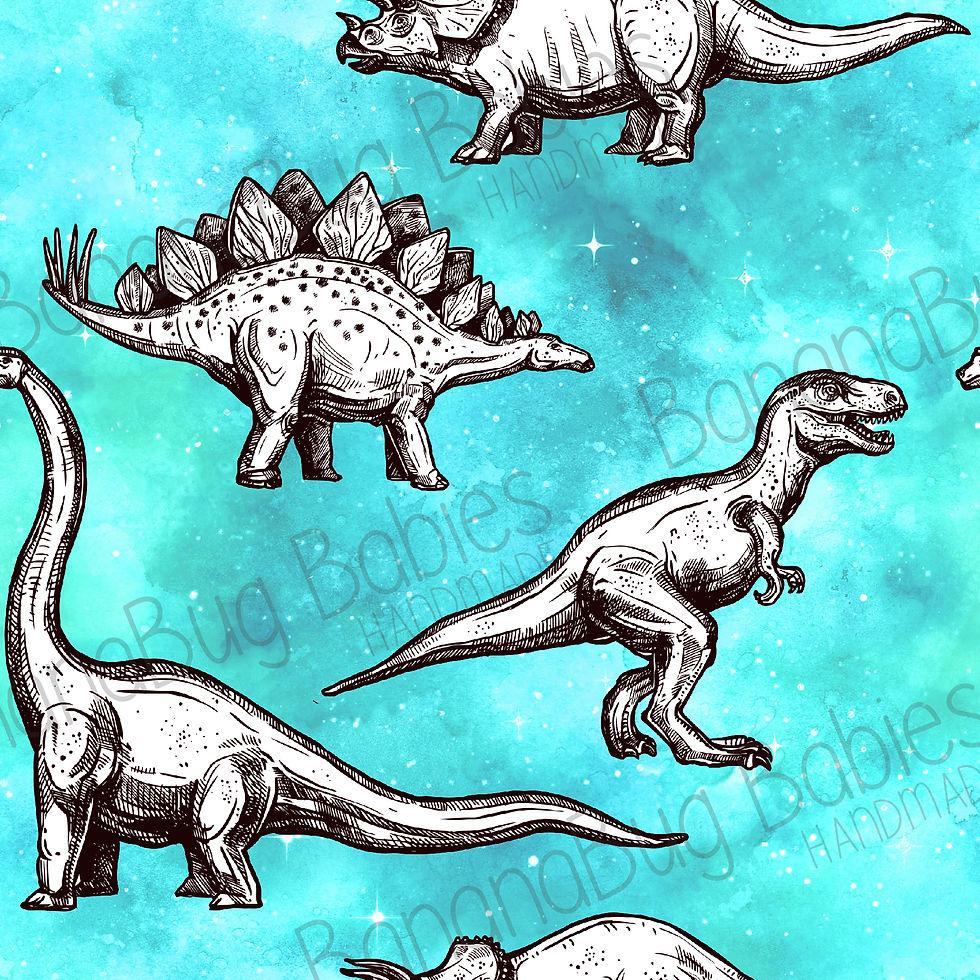 Galaxy Dino Blue