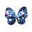 Thumbnail: Faux Leather Bow - Floral Butterfly