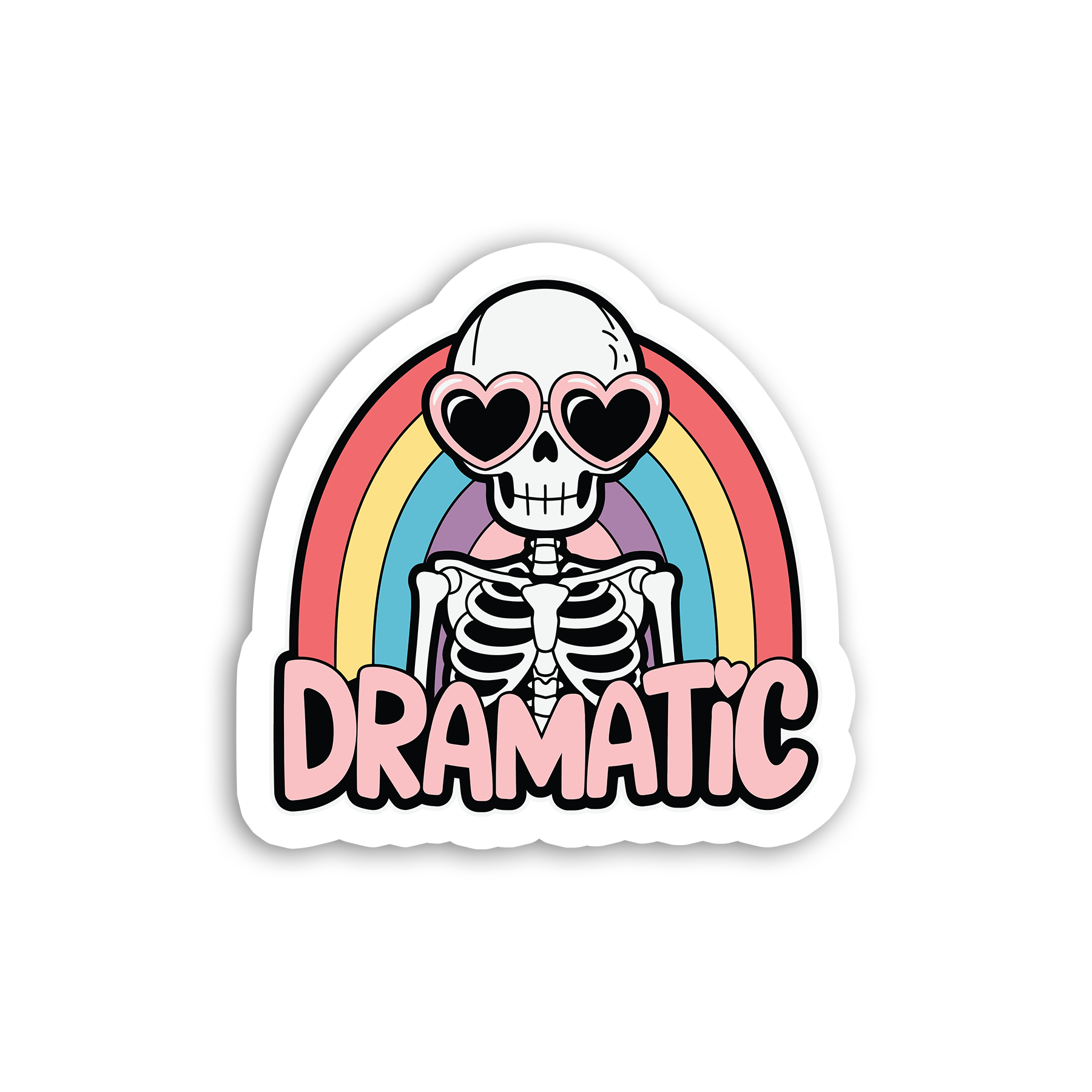 Waterproof Sticker - Dramatic