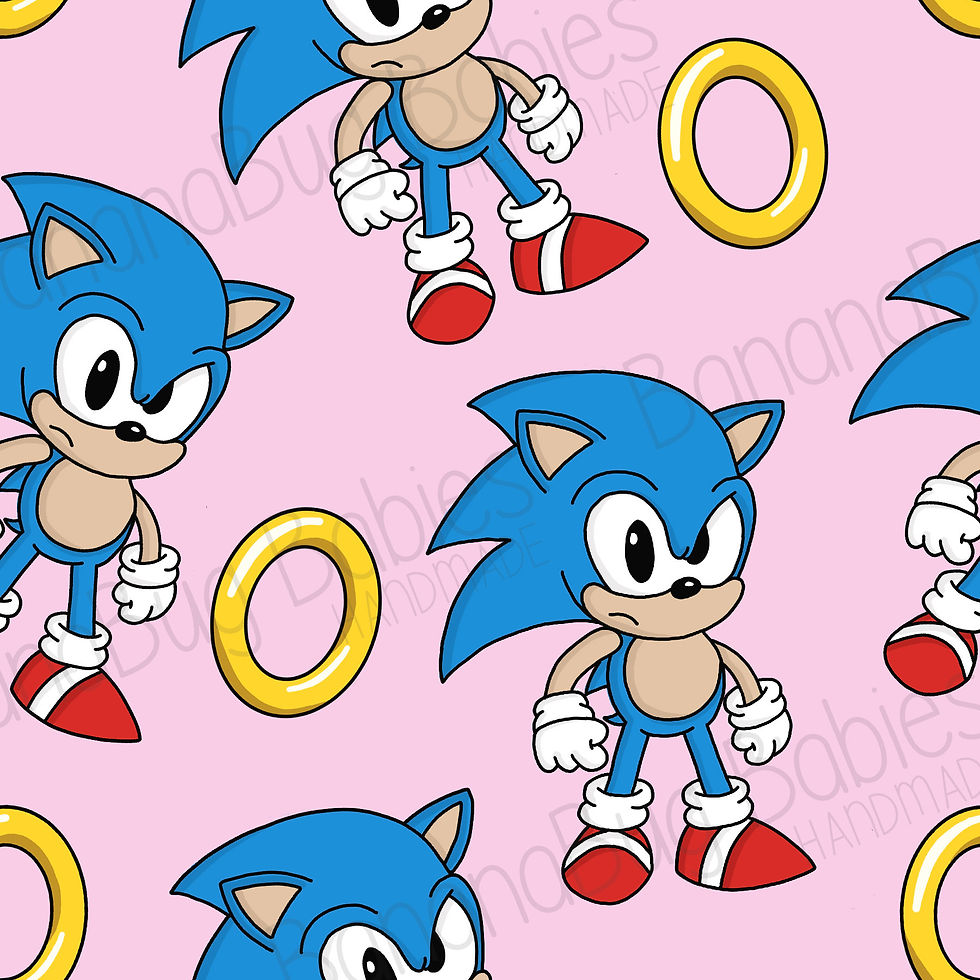 Hedgehog on Pink