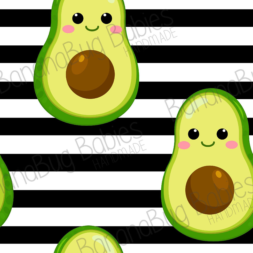 Avocado Stripe