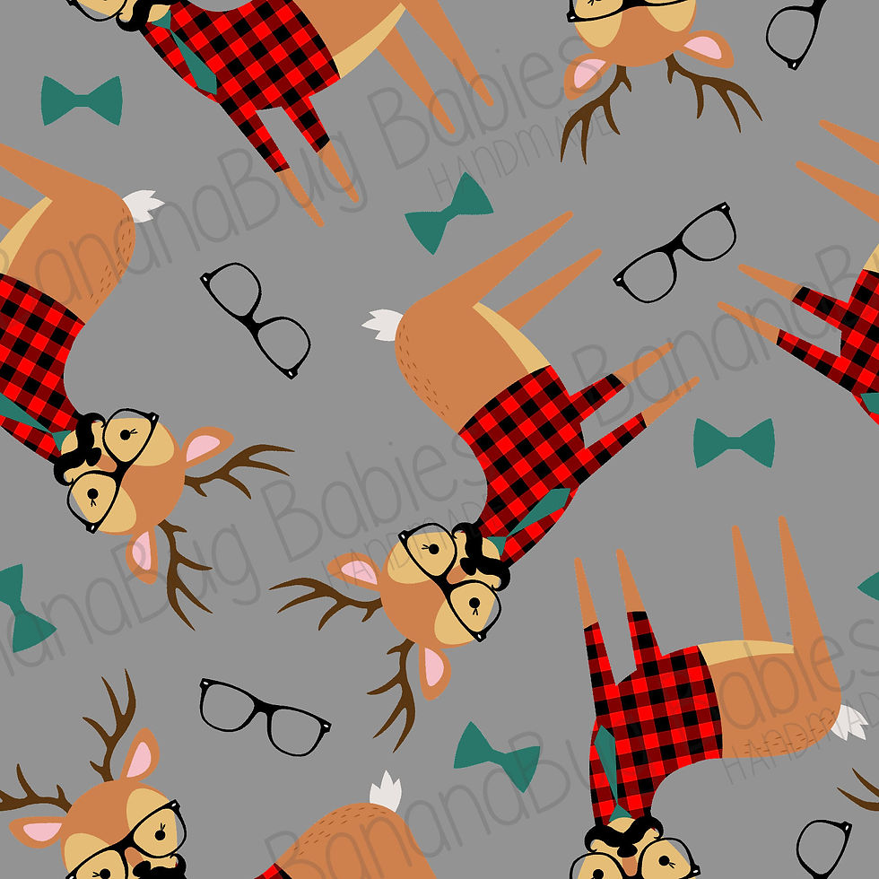 Plaid Deer