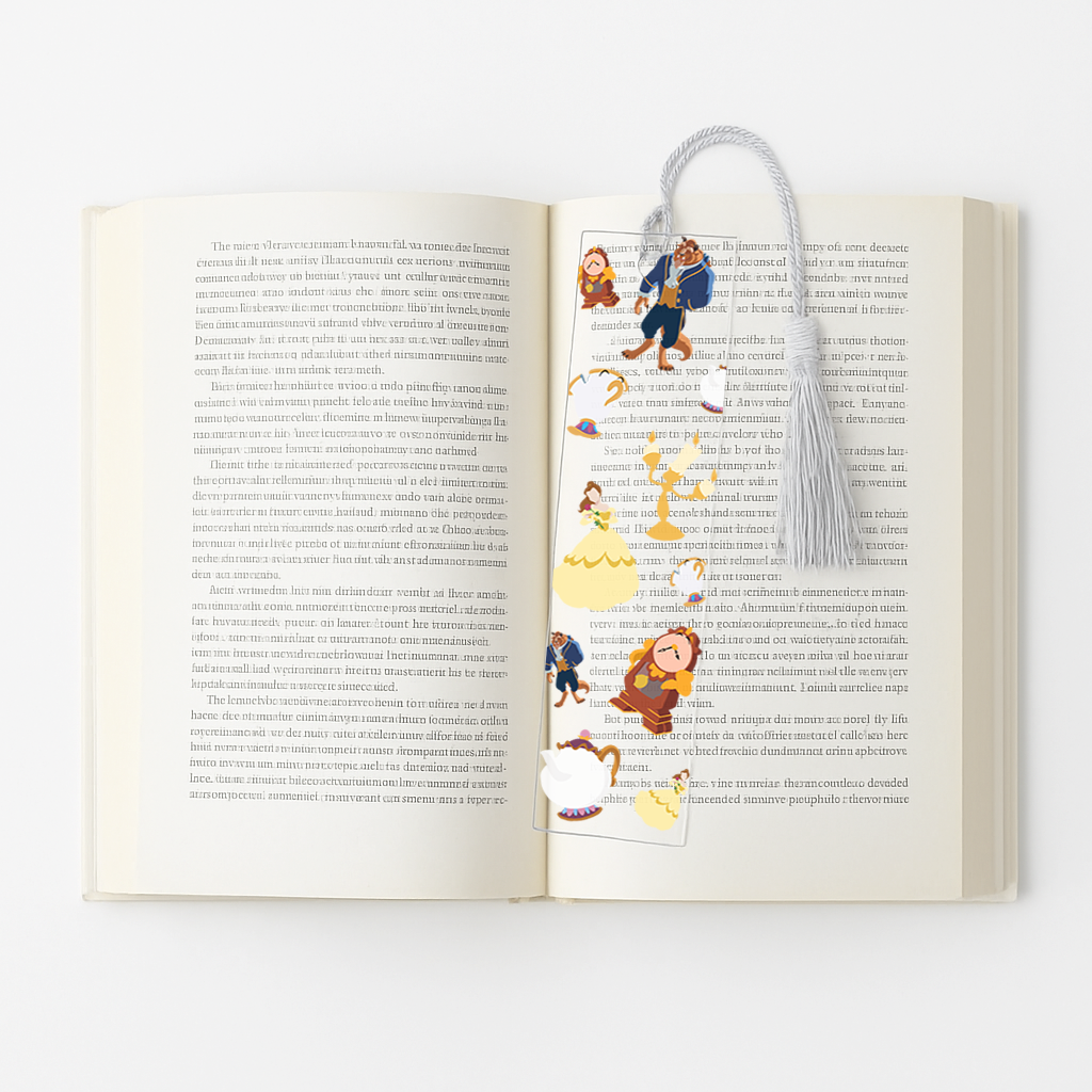 Beauty Acrylic Bookmark