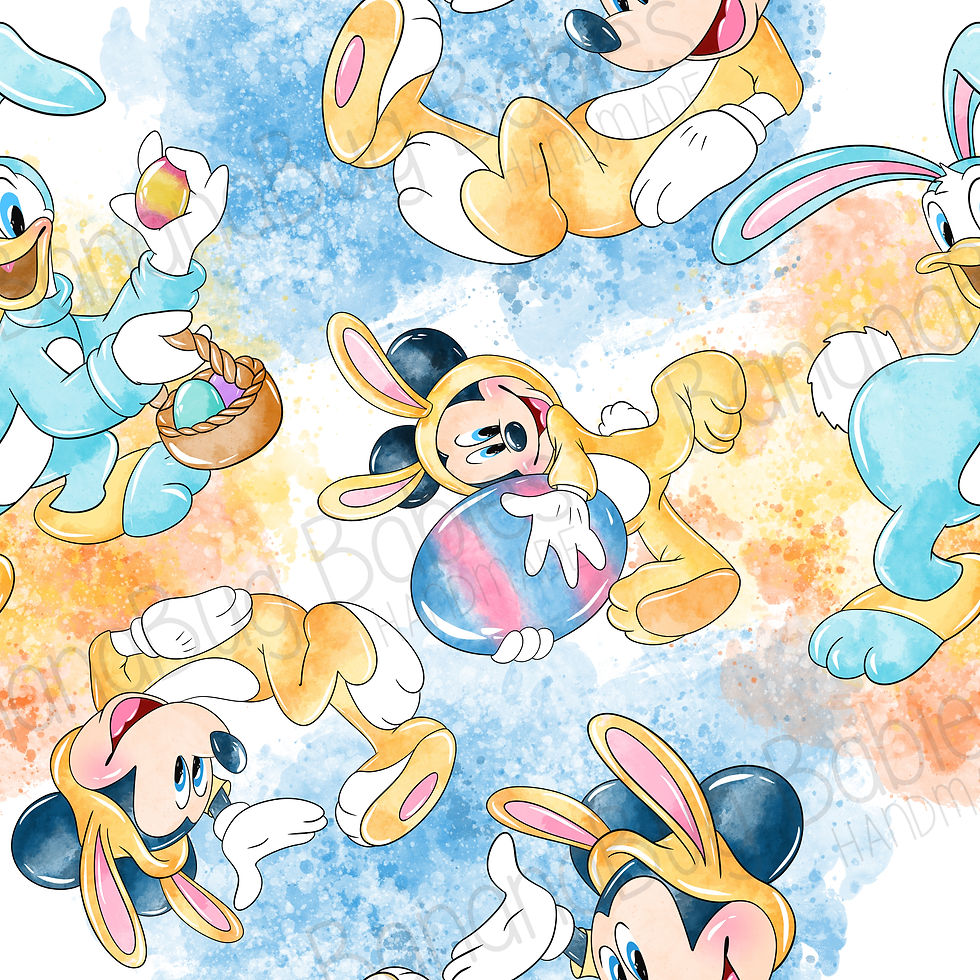 Easter Mouse Watercolor