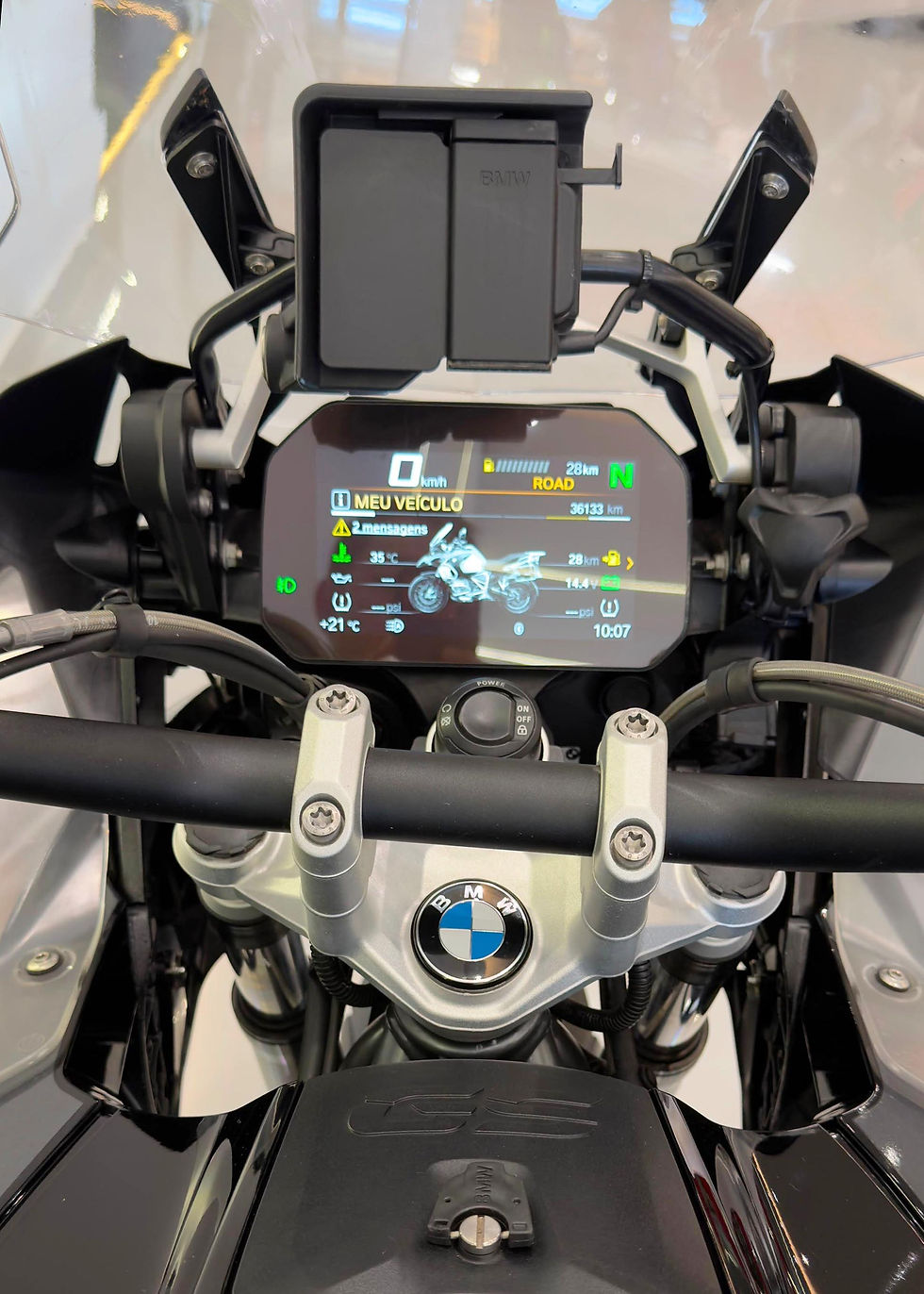 Miniatura: BMW R1250 GS ADVENTURE TRIPLE BLACK 2021