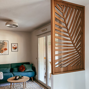 Palm Green, Décoration intérieure by Laura Berthelot, Architecte d'intérieur et Designer, Landes.