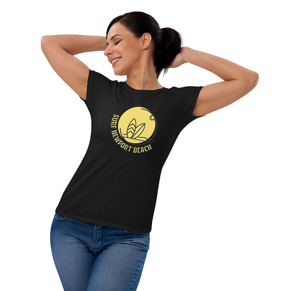 Thumbnail: Surf Newport Beach Women's short sleeve t-shirt