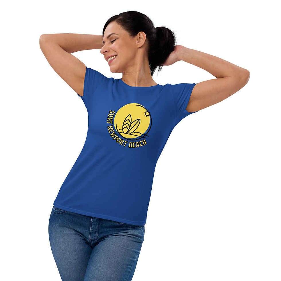 Thumbnail: Surf Newport Beach Women's short sleeve t-shirt