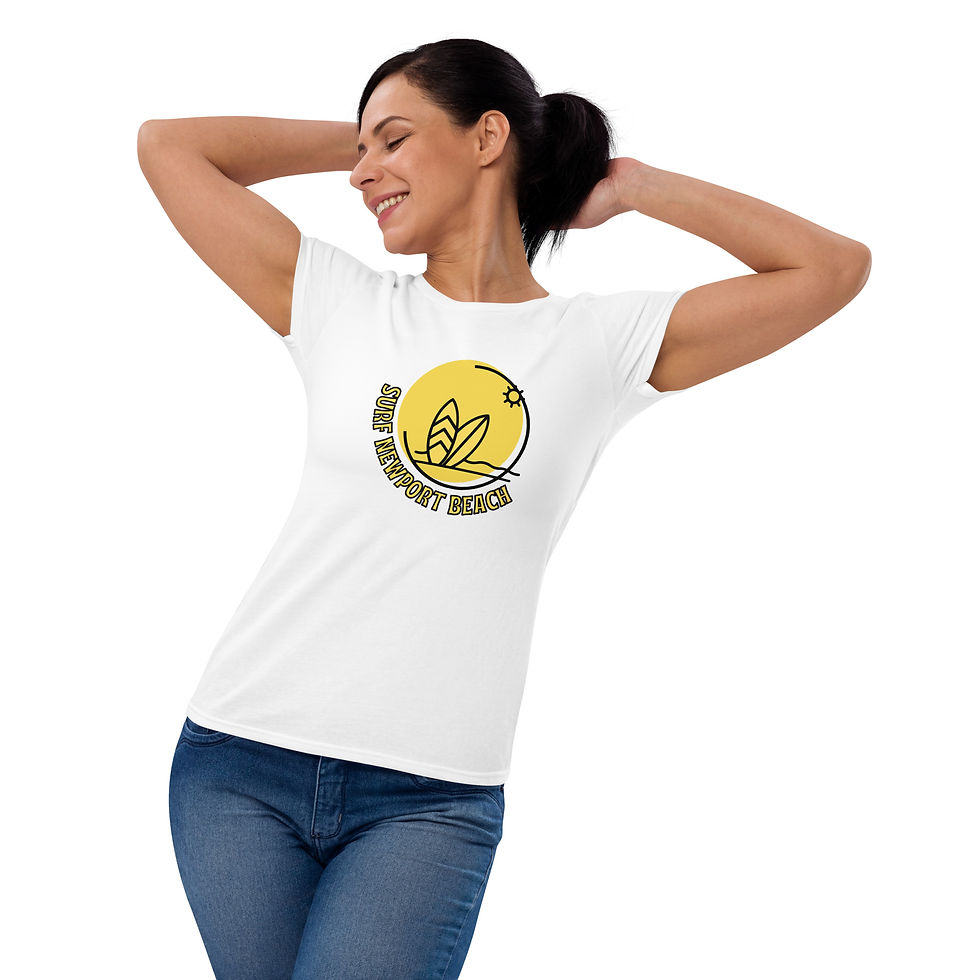 Thumbnail: Surf Newport Beach Women's short sleeve t-shirt