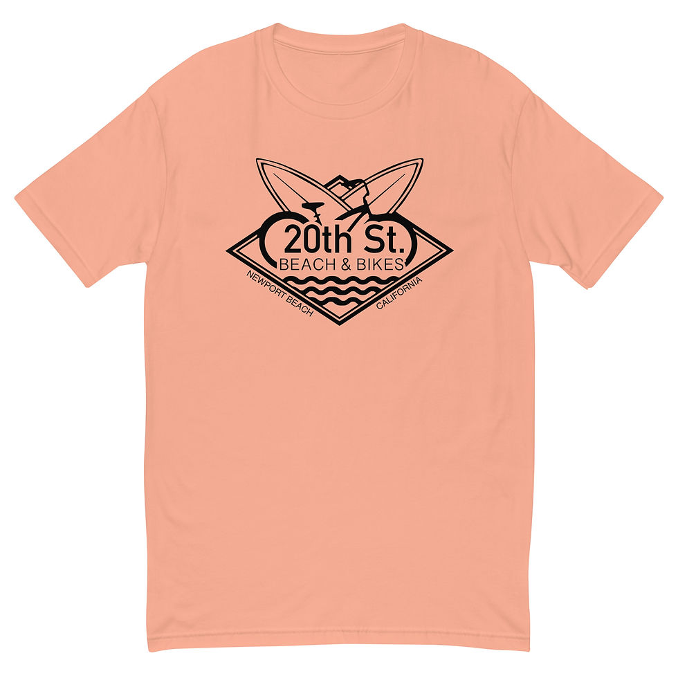 Thumbnail: 20th St. Beach & Bikes Short Sleeve Fitted T-shirt