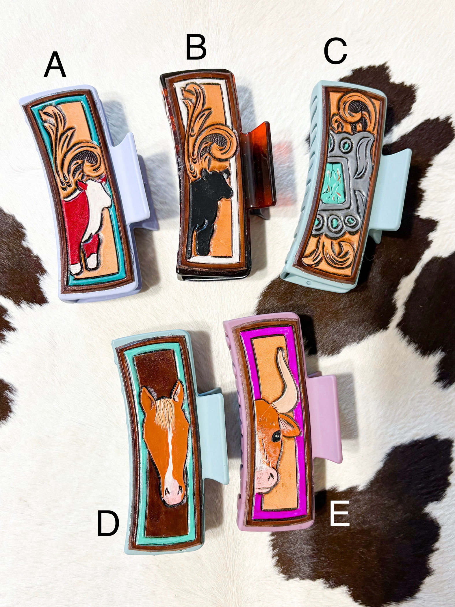 Large 4” Claw Clips