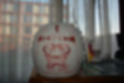 airbrush custom oni mask motor helmet airbrushing airbrushed