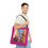 Thumbnail: Copy of Hanging Fashion Pink Tote Bag (AOP)