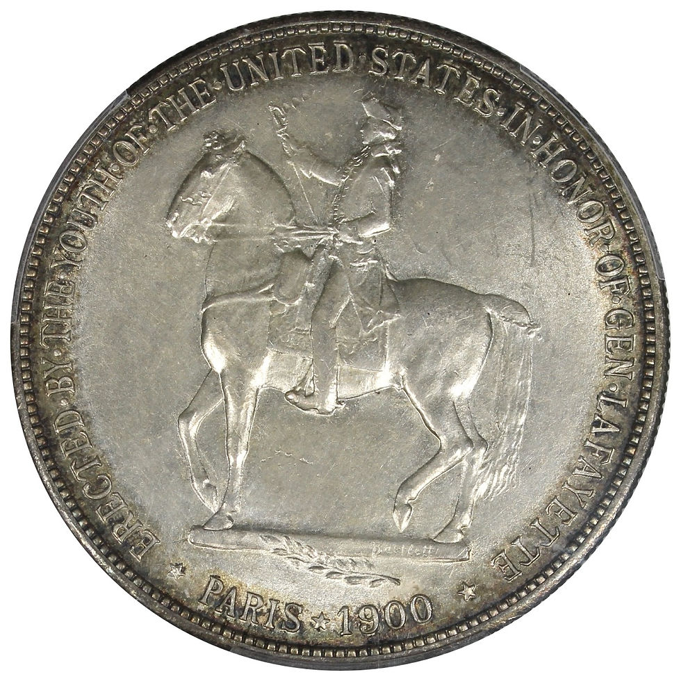 Thumbnail: 1900 Lafayette Commemorative Dollar PCGS MS63