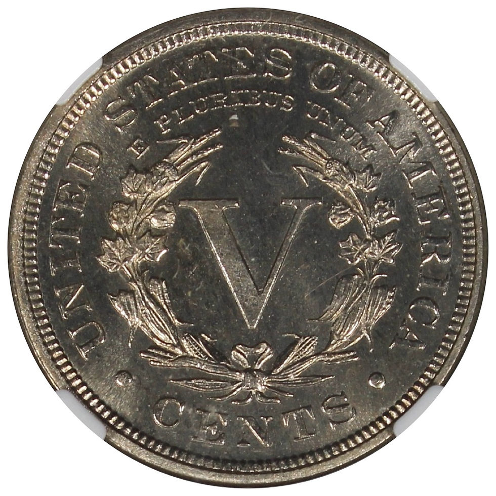Thumbnail: 1895 Proof Liberty V-Nickel NGC PR64