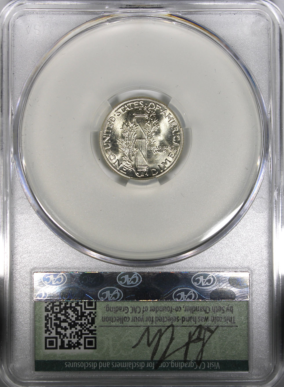 Thumbnail: 1937 Mercury Dime CAC MS67FB