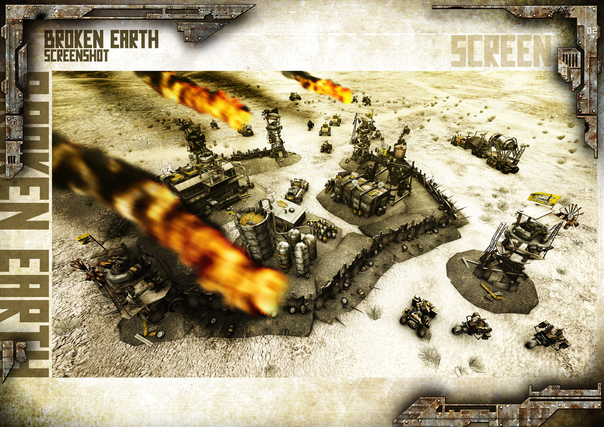 Broken Earth - Scène de jeu Burners 3