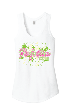 Racerback tank white