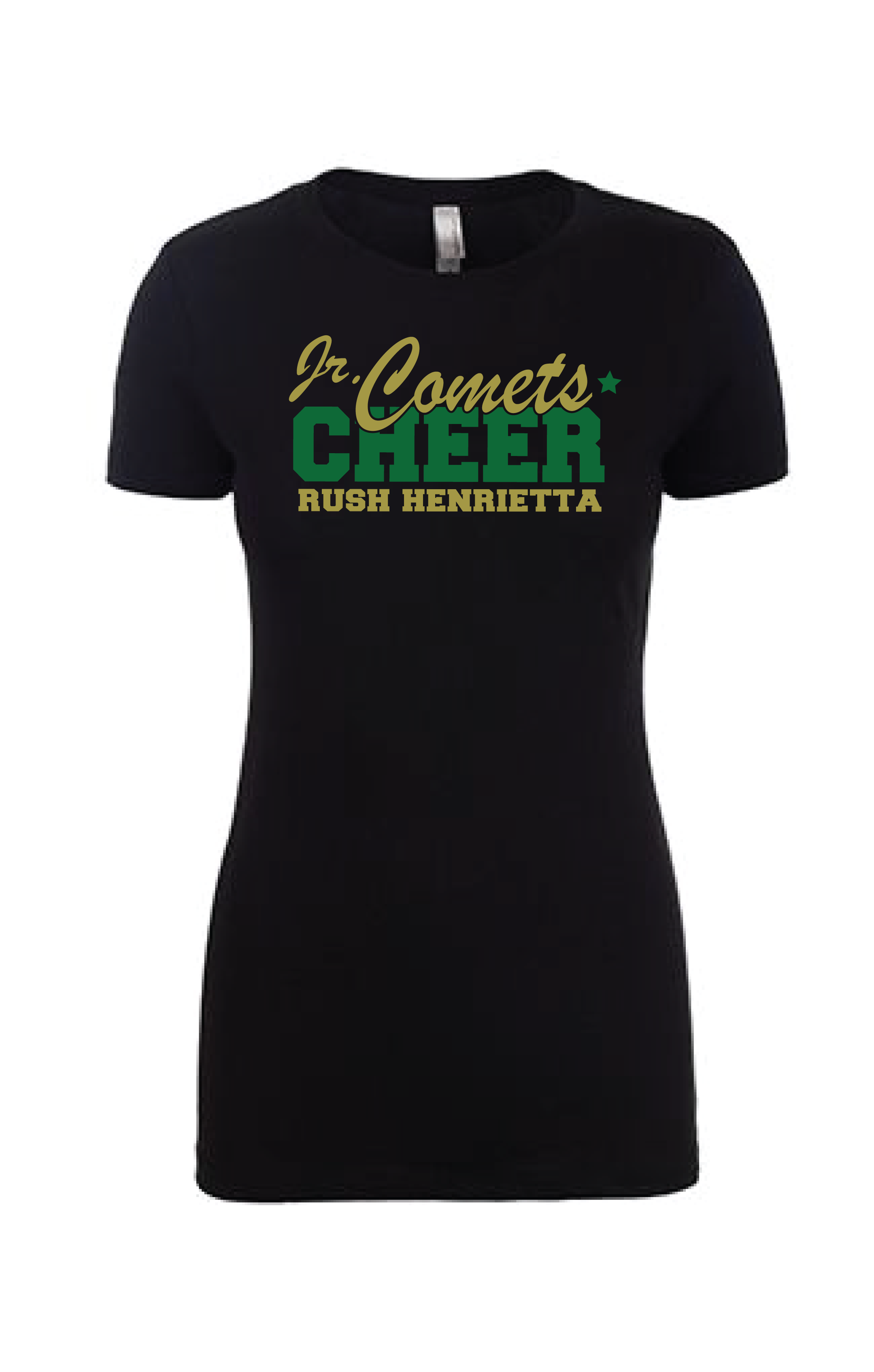 Jr Comets Cheer 3 Fitted Tee