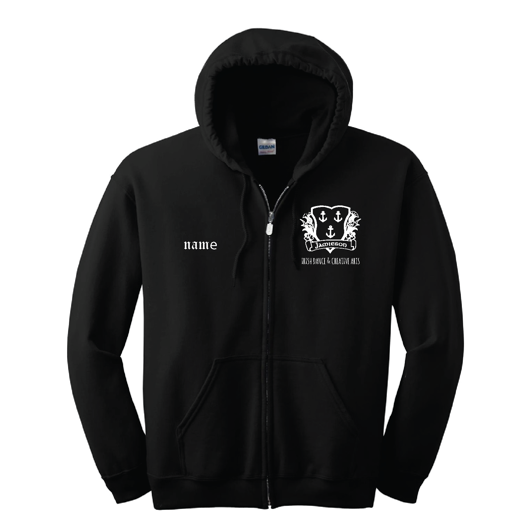 Jameson Irish Dance Zip Up Hoodie