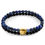 Thumbnail: Blue Sodalite Iguazu 9ct Yellow Gold and Stone Bracelet