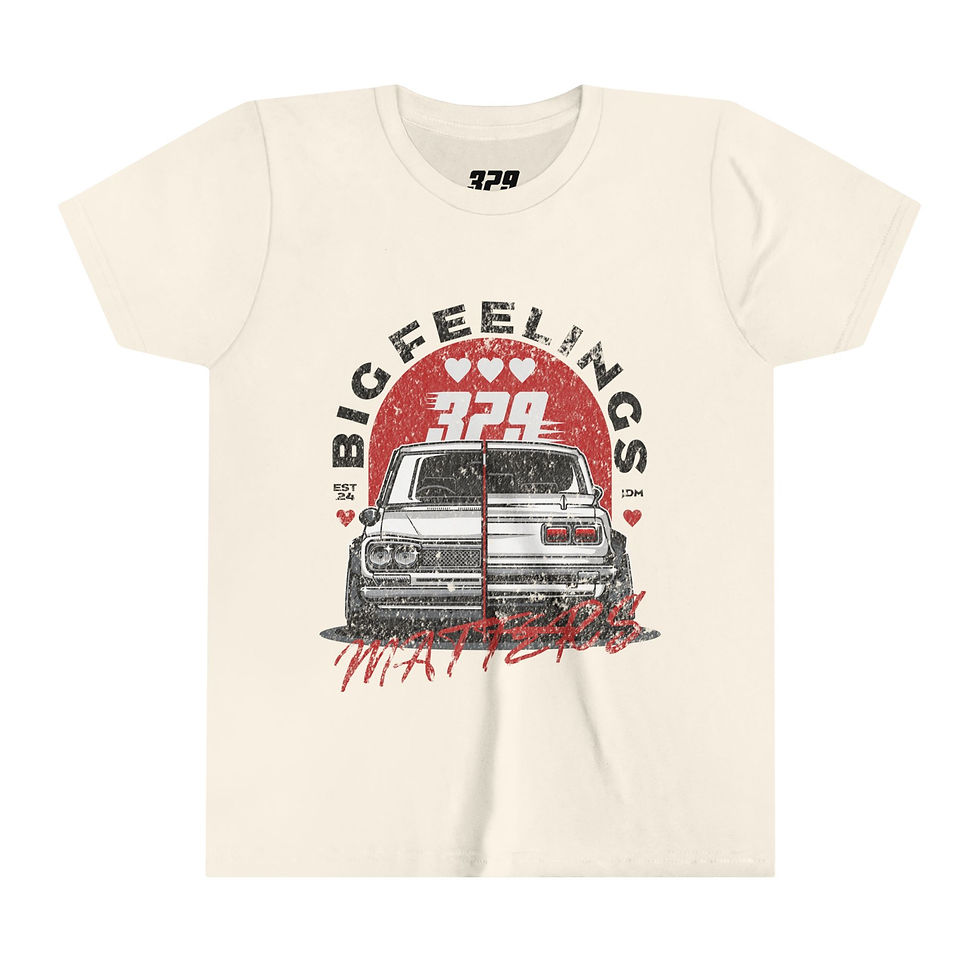 Thumbnail: Kids Big Feelings Youth T-Shirt