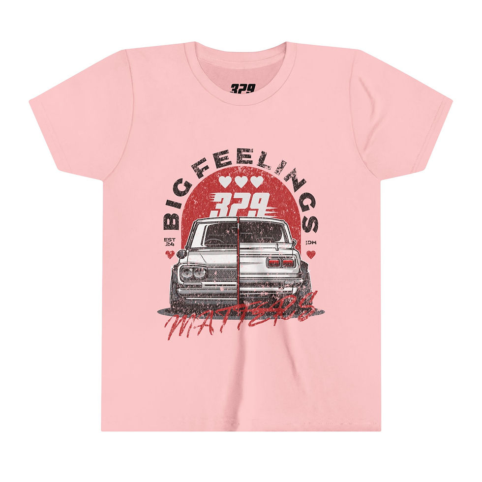 Thumbnail: Kids Big Feelings Youth T-Shirt