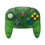 Thumbnail: ULTRA Wireless Controller for N64 - Jungle Green