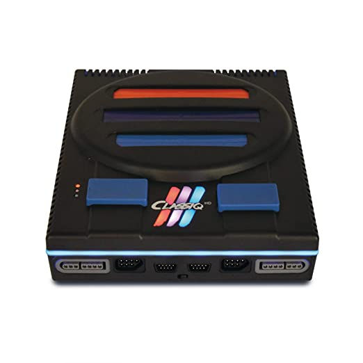 Thumbnail: Old Skool Classiq 3 HD 720p 3 in 1 Video Game System, Black Compatible with SNES