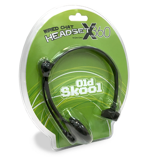 Wired Chat Headset for XBOX 360 old-skool