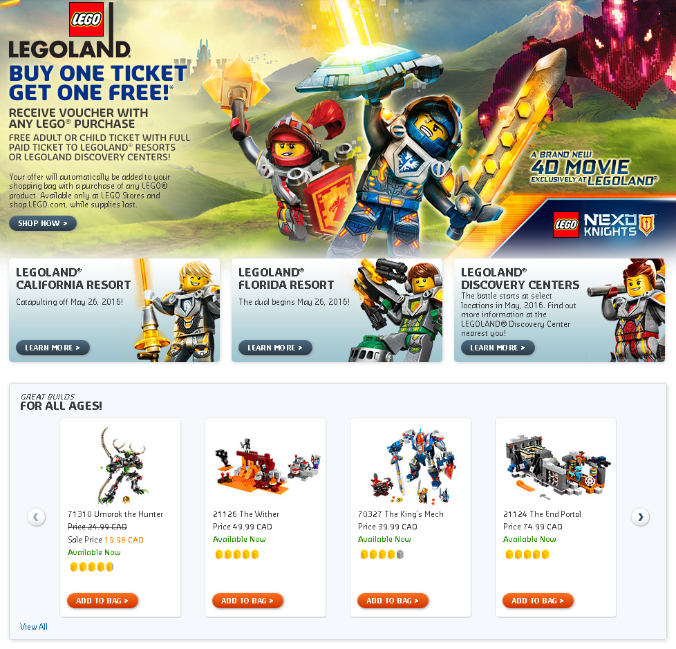 LEGO BRAND RETAIL