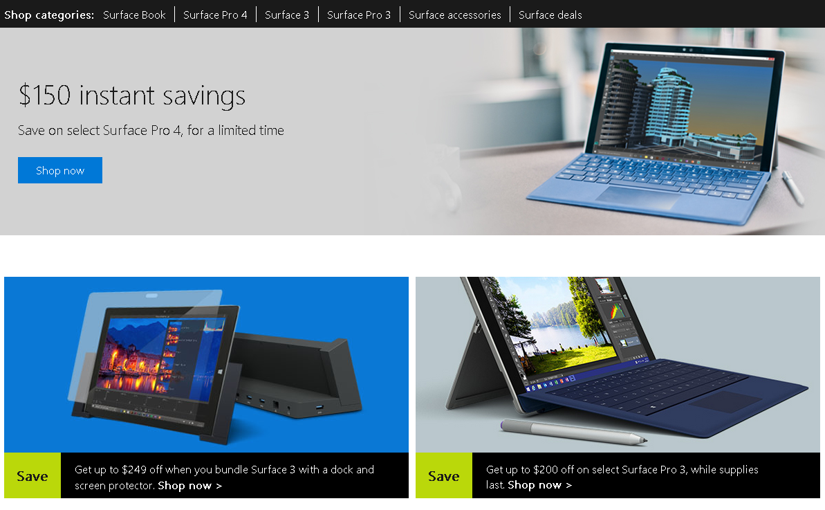 THE MICROSOFT STORE