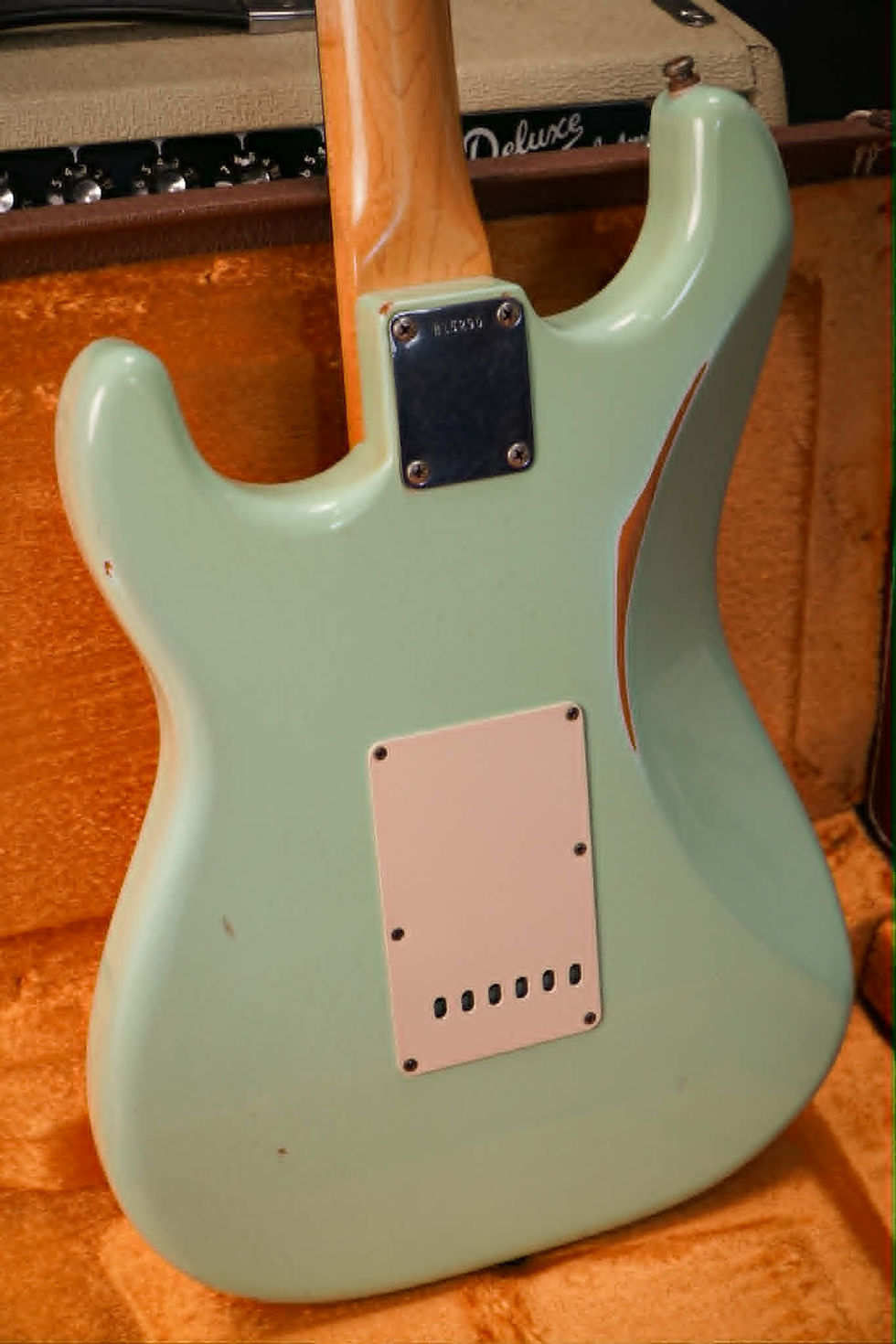 Thumbnail: 2003/2019 Fender Custom Shop Partscaster '60 Relic Stratocaster Surf Green w/G&G