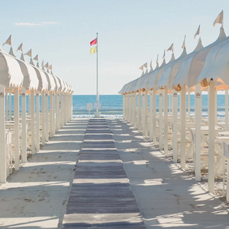 Strand in Versilia Forte dei Marmi