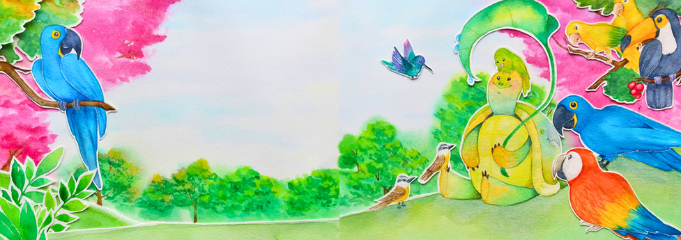 picturebook illustration by Robbie Gonçalves