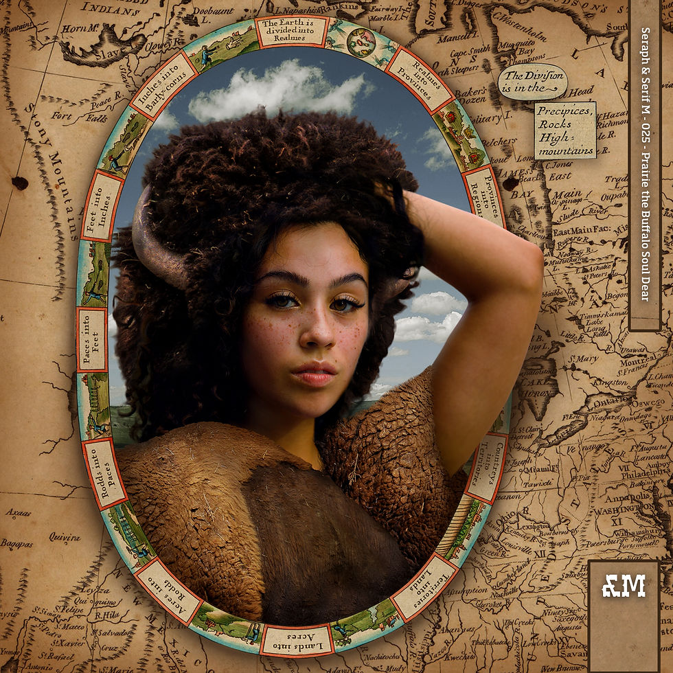 &M025 Prairie the Buffalo Soul Dear