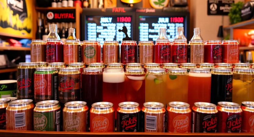 Arranged Food and Objects