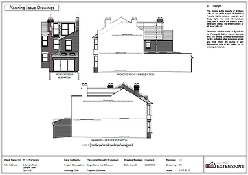 Single Storey Wrap Around Rear Extension (Pitched Roof)