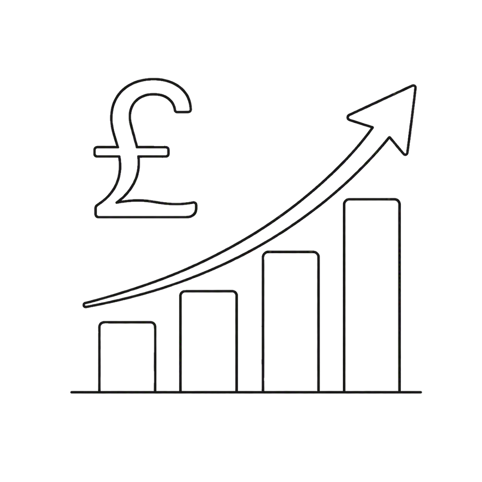 Increasing Value Icon