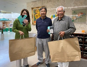 帯田建設・キイロプラス様より寄付頂きました