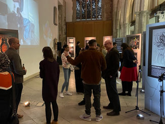 Young people share their experiences of homelessness after fleeing violence and crime through art