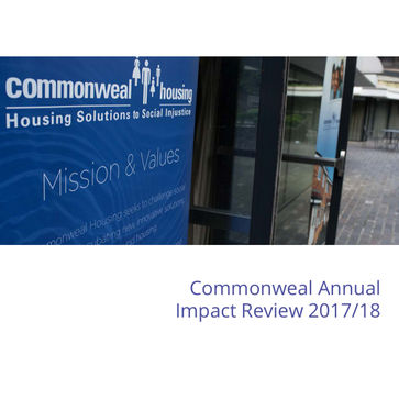 Commonweal Publish 2017/18 Annual Impact Review and Project Videos