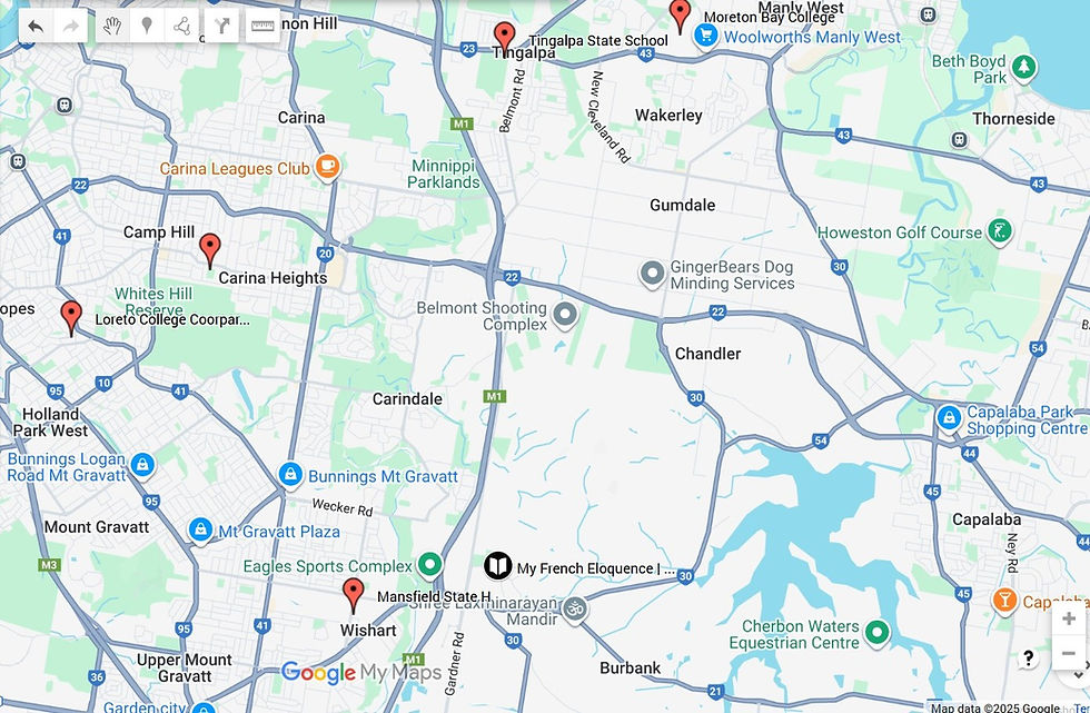 Location of My Eloquence French studio