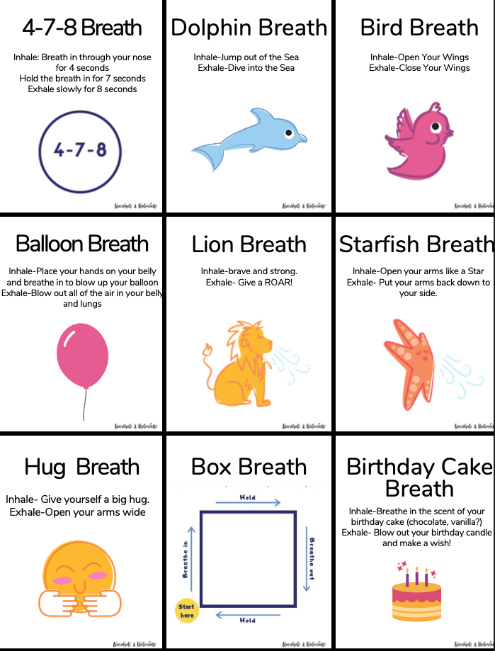 Breathing Flashcards Image
