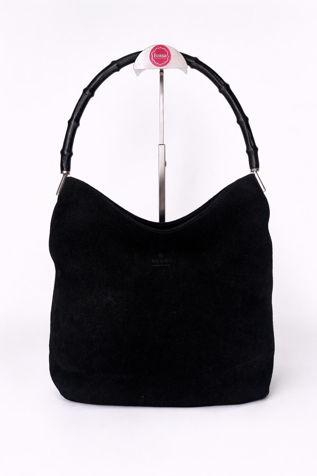 Gucci Bamboo Suede Hobo